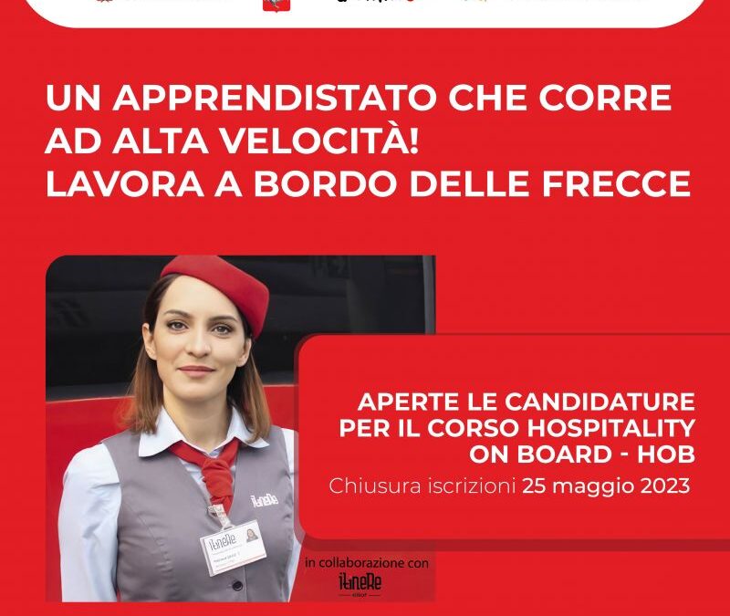 BANDO CORSO IN APPRENDISTATO HOSPITALITY ON BOARD- HOB